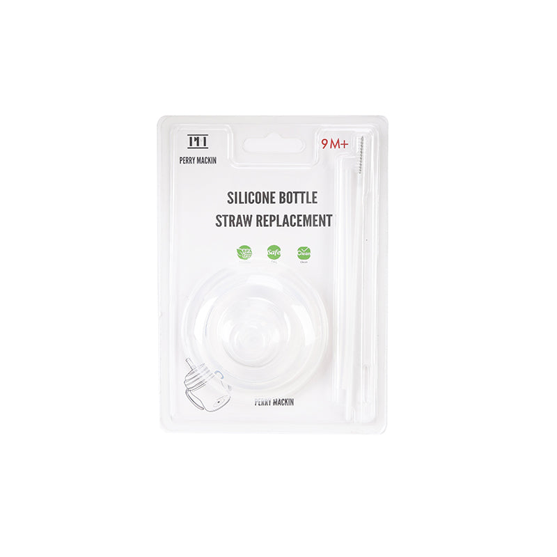 Natural Feel Silicone Straw for Baby Bottles - 100% Food Grade BPA Free Certified