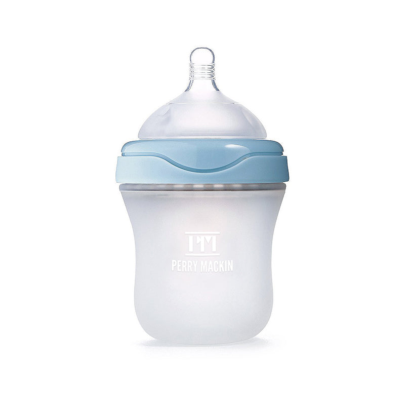 Silicone Baby Bottle - Soft Natural Feel, Anti-Colic