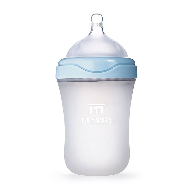 Silicone Baby Bottle - Soft Natural Feel, Anti-Colic