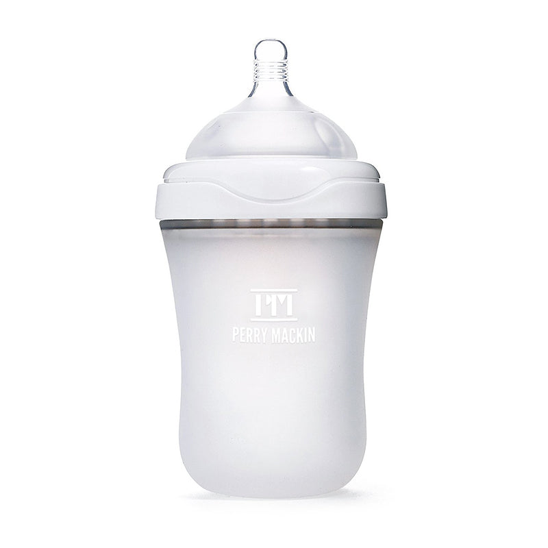 Silicone Baby Bottle - Soft Natural Feel, Anti-Colic