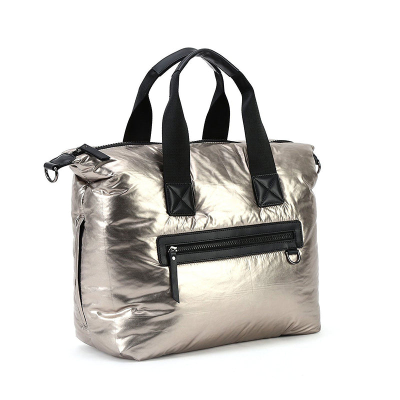Perry Mesh Triple-Compartment Tote: Women's Designer Tote Bags